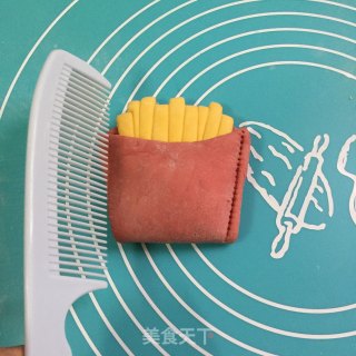 薯条豆沙包的做法步骤：15