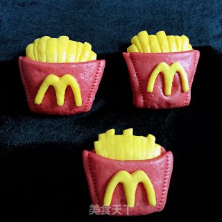 薯条豆沙包的做法步骤：19