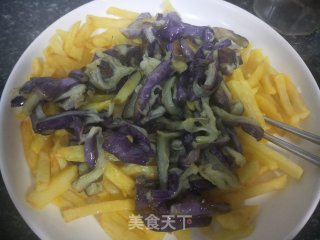 土豆烧茄子的做法步骤：7