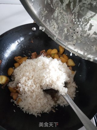 猪肉土豆饭的做法步骤：7
