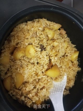 猪肉土豆饭的做法步骤：11