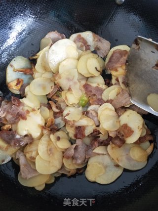 猪肉土豆片的做法步骤：8