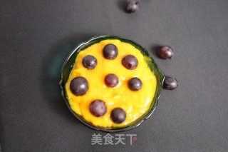 芒果泥拌葡萄的做法步骤：6