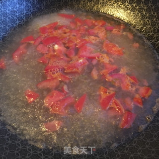 番茄煎蛋方便面的做法步骤：4