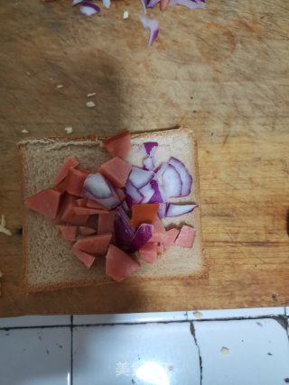 芝士三明治的做法步骤：3