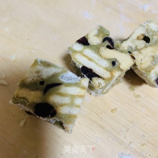 抹茶雪花酥的做法步骤：19