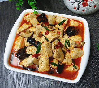 家常炖豆腐的做法步骤：15