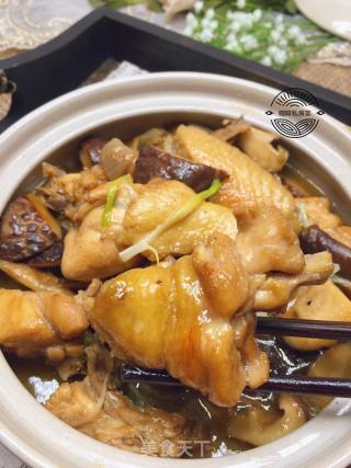 香菇焖鸡的做法步骤：16