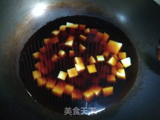米豆腐烧肉的做法步骤：2