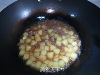 米豆腐烧肉的做法步骤：5