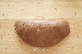 可可冰心面包的做法步骤：12