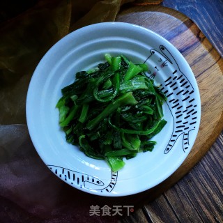 快手油麦菜的做法步骤：8