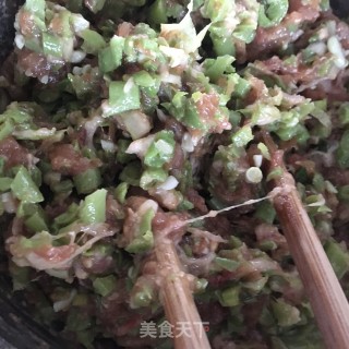 豇豆肉饺的做法步骤：15