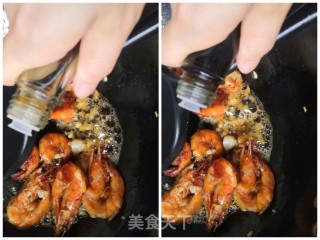 蒜香虾的做法步骤：7