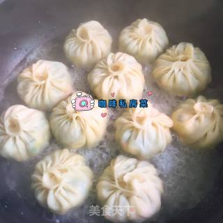 饺子皮版生煎包的做法步骤：9