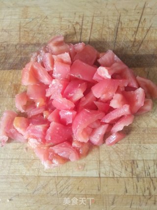 西红柿鸡蛋炒白玉菇的做法步骤：6