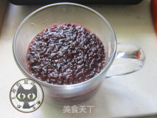 椰浆芒果黑米布丁的做法步骤：4
