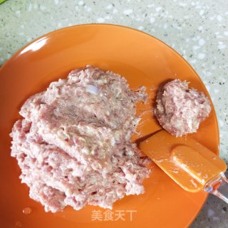 肉丸子丝瓜汤的做法步骤：6