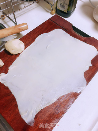 葱油肉饼的做法步骤：5