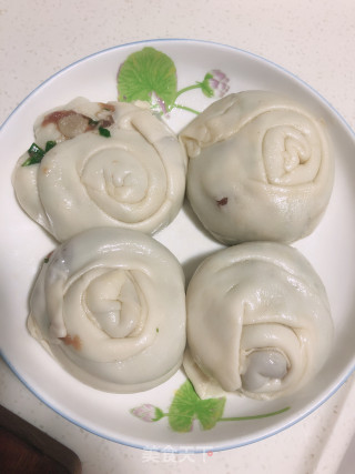 葱油肉饼的做法步骤：7