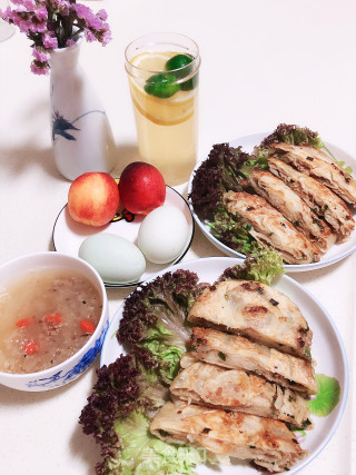 葱油肉饼的做法步骤：10