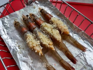 芝士烤虾的做法步骤：4