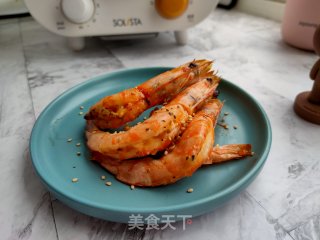 芝士烤虾的做法步骤：6