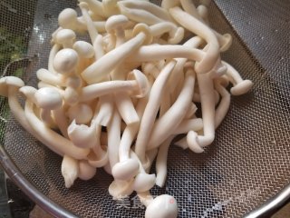 白玉菇炒牛肉的做法步骤：3