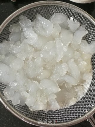 木瓜炖雪蛤的做法步骤：1