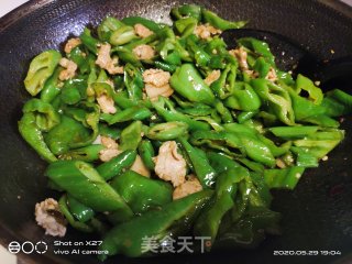 肉片炒辣椒的做法步骤：7