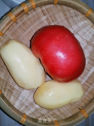 番茄土豆焖排骨的做法步骤：4