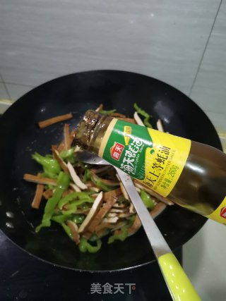 清炒豆干的做法步骤：4