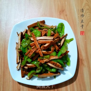 清炒豆干的做法步骤：6