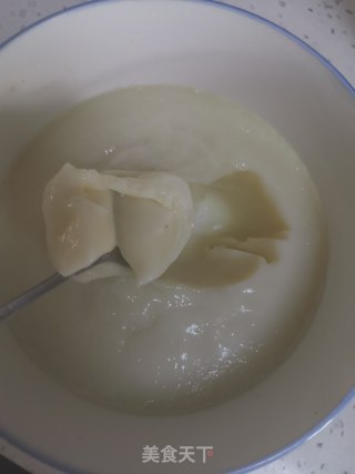 椰蓉红豆糯米糍的做法步骤：6