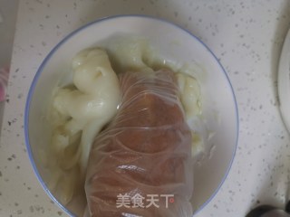 椰蓉红豆糯米糍的做法步骤：7