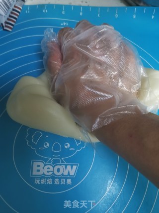 椰蓉红豆糯米糍的做法步骤：9