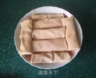 千张猪肉卷的做法步骤：8