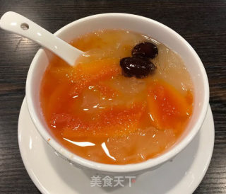 红枣雪耳炖木瓜的做法步骤：6