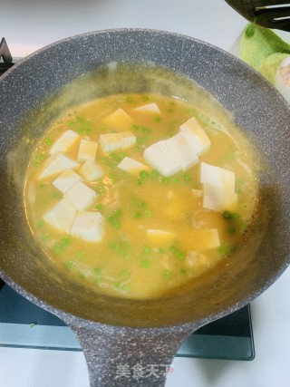 咸蛋豆腐的做法步骤：5