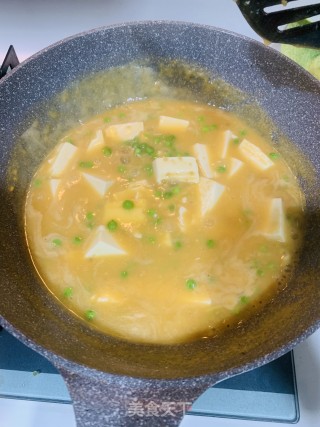 咸蛋豆腐的做法步骤：6