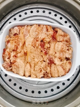 粉蒸肉的做法步骤：9