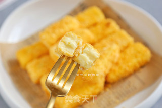 脆皮炸鲜奶的做法步骤：9