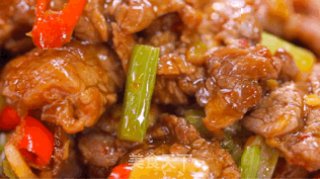 小炒黄牛肉的做法步骤：4