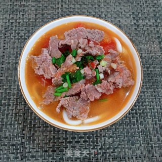 番茄牛肉乌冬面的做法步骤：13