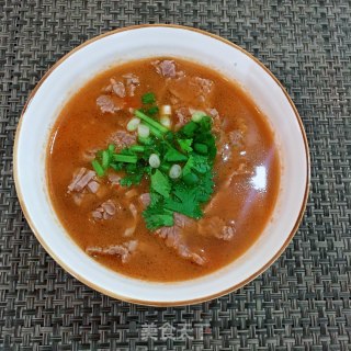 番茄牛肉汤的做法步骤：11