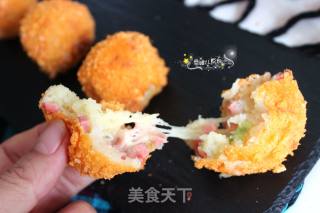 奶酪土豆球的做法步骤：15