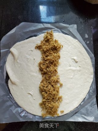 肉松芝士手抓饼的做法步骤：3