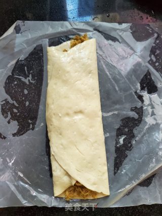 肉松芝士手抓饼的做法步骤：4