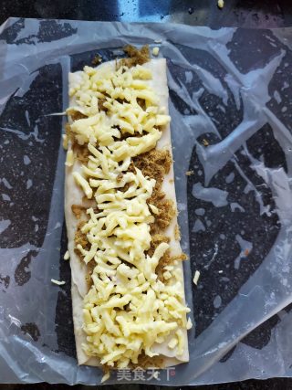 肉松芝士手抓饼的做法步骤：7