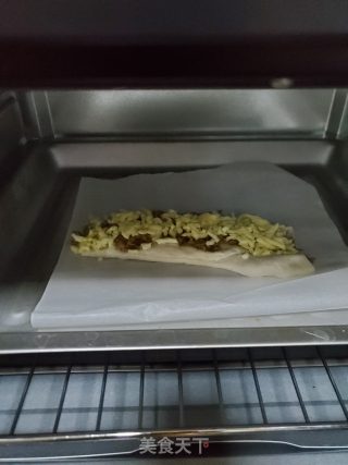 肉松芝士手抓饼的做法步骤：9